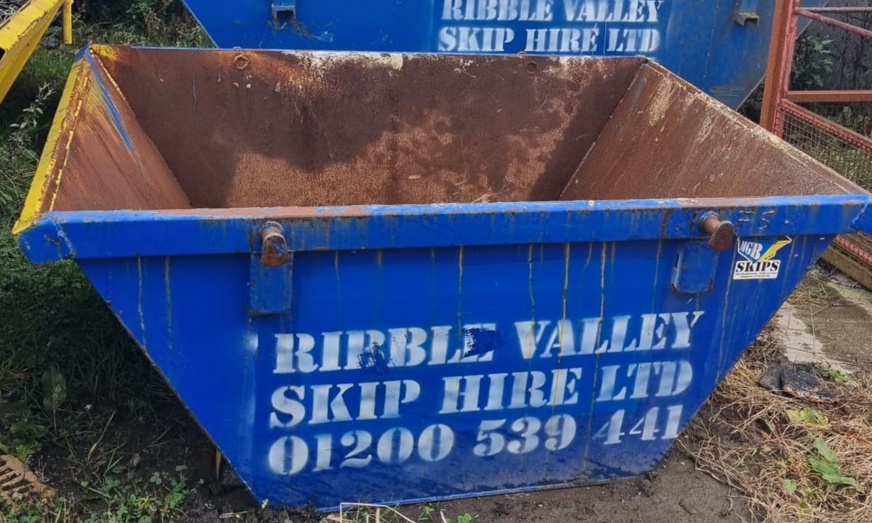 2 yard skips Ribble Valley